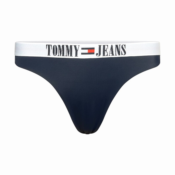 Jeans Dámské plavky Brazilky UW0UW04451-C87 - Tommy Hilfiger M