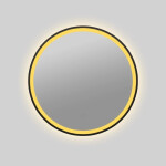 Zrcadlo se senzorem SAT Cool 60x60 cm černá SATZCO60CE SATZCO60CE