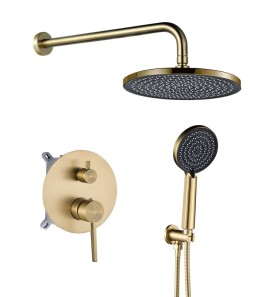 REA - Podomítková sprchová sada Foster Brush Gold + BOX REA-P6441