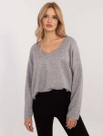 Jumper DHJ SW 17690.21 šedý jedna velikost