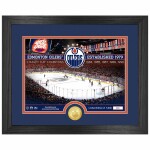 Obraz Edmonton Oilers NHL 5-Time Stanley Cup Champions Bronze Coin