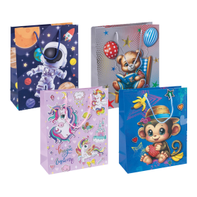 DONAU HOME dárková taška - Kids, mix motivů - 12ks