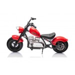 Mamido Dětská elektrická motorka Chopper Warrior 36V červená