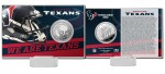 Highland Mint Mince Houston Texans NFL Team History Silver Coin Card