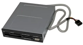 StarTech čtečka paměťových karet do 3,5" pozice černá / Čtečka paměťových karet / Interní / USB 2.0 (35FCREADBK3)