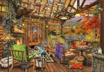 BLUEBIRD Puzzle Adirondacká veranda