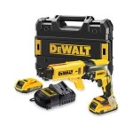 DeWalt DCF620P2K / Aku bezuhlíkový šroubovák do sádrokartonu / 18V / 2x 5.0Ah / pro páskované vruty