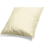 Mikroplyšový povlak na polštář 50x50 cm Smetanový