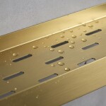 REA - Police do koupelny SF04 60cm gold brush REA-06005