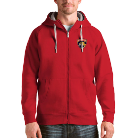Pánská mikina Florida Panthers NHL Antigua Logo Victory Full-Zip Hoodie - Red Velikost: L