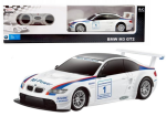 Mamido Sportovní autíčko BMW M3 GT2 na dálkové ovládání RC 1:24 bílé