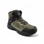 Obuv ALPINEX Obutex pánská kotníková softshellová zimní khaki