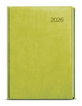 Denní diář 2026 Ctirad Vivella A5 zelená