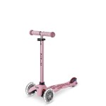 Koloběžka Mini Micro Deluxe Rock & Go LED rose