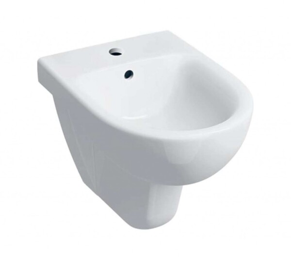 GEBERIT - Selnova Závěsný bidet, otvor pro baterii, bílá 500.264.01.7