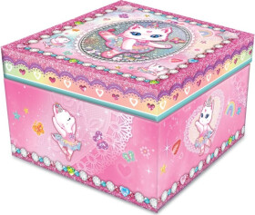 Hudební šperkovnice - kočičí baletka