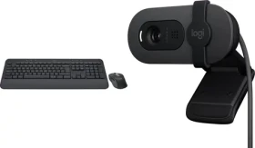 Logitech MK650 + Brio 100 / Klávesnice s myší a webkamerou / Bluetooth / CZ SK layout