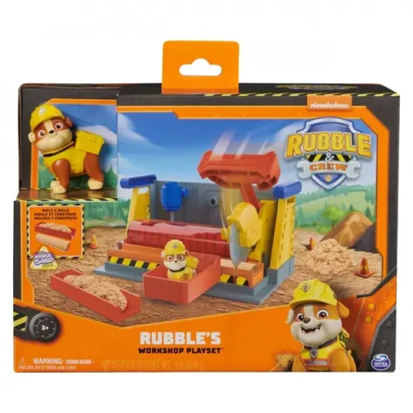 SPIN MASTER Rubble Crew Dílna s figurkou Rubble