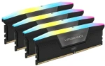 Corsair Vengeance RGB 128GB (4x32GB) 5600MHz černá / DDR5 / PC5-44800 / CL40-40-40-77 / 1.25V (CMH128GX5M4B5600C40)