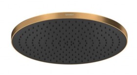 DURAVIT - Sprchy Hlavová sprcha, průměr 23 cm, MinusFlow, kartáčovaný bronz UV0662017004