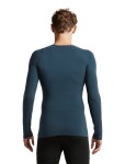 ICEBREAKER Mens Merino 260 Zoneknit Seamless LS Crewe, Abyss velikost: XL