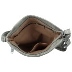 Stylová dámská crossbody Romina & Co. Bags Tofilla, světle šedá