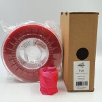 PLA filament malinový semitransparentní 1,75 mm Aurapol 1kg