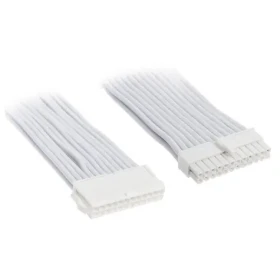 SilverStone Kabel ATX 24-Pin 300mm - bílá / pletený (SST-PP07E-MBW-V2)