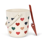 Konges Sløjd Hračky na písek Bon Coeur – set 2 ks, červená barva, plast