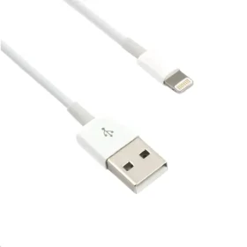 C-TECH USB - Lightning kabel 2m bílá / USB 2.0 A (M) - Lightning (M) (8594125009724)