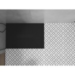 MEXEN/S - Toro obdélníková sprchová vanička SMC 100 x 90, černá, mřížka černá 43709010-B