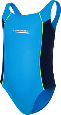 Dětské jednodílné plavky Aqua-Speed Luna JR 128CM