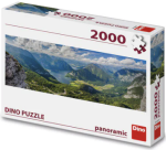 Puzzle Pohled na Alpy 2000 dílků