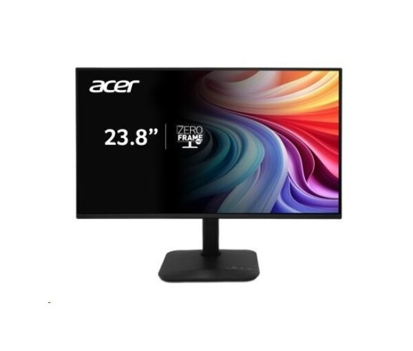 ACER LCD KA242YP6bip 60cm 23.8'' FHD ZeroFrame IPS 144Hz 16:9 1ms(VRB) 250nits HDMI DP FreeSync EU MPRII Black H.cable x EDF_11295377