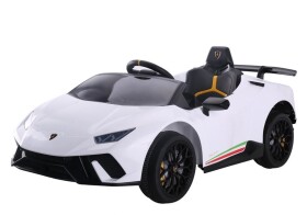 Mamido Dětské elektrické autíčko Lamborghini Huracan 4x4 bílé