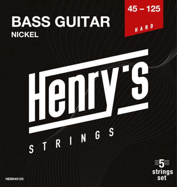 Henry`s HEBN45125 Bass Nickel - 045“ - 125”