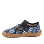 Chlapecké plátěné barefoot přezůvky CANVAS T-BAR BLUE Froddo G1700439-5 - 36