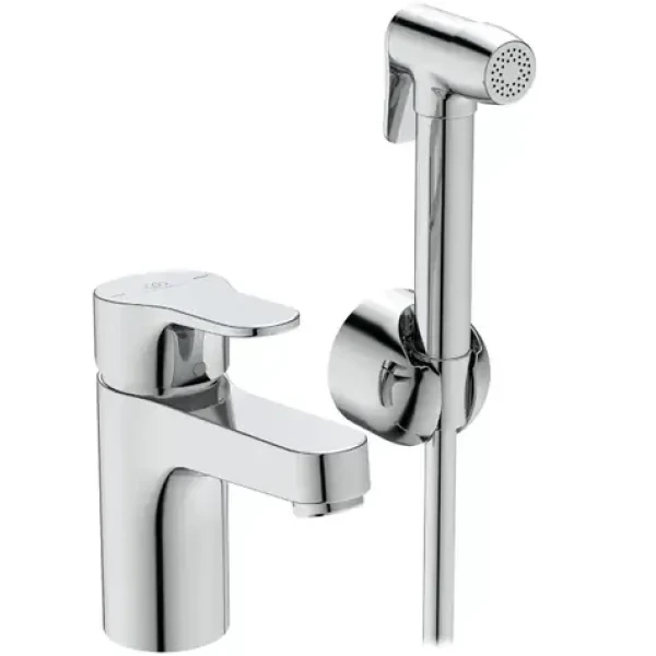Ideal Standard - Umyvadlová baterie s bidetovou sprškou, chrom (BC834AA)