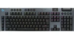 Logitech G915 X Tactile černá / Bezdrátová herní klávesnice / GL Tactile / RGB podsvícení (920-012676)