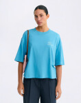 Tričko Thinking MU Omnia Sol Dark Dusk Lena Tee BLUE