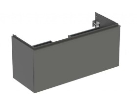GEBERIT - Acanto Umyvadlová skříňka, 118x54x48 cm, 2 zásuvky, lávová 503.006.JK.1