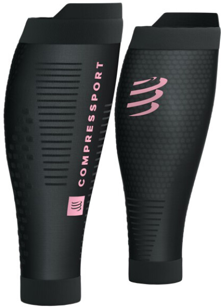 Kompresní lýtkové návleky Compressport R2 3.0 - Eat My Dust! - Dark Gull/Gray Velikost: 34-38 cm obvod lýtka