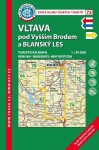 Vltava pod Vyšším Brodem 1:50T/KČT 73 turistická mapa