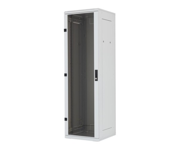 TRITON 19" rozvaděč stojanový RMA 15U 600x1000, 800kg, skleněné dveře, svařovaný, šedý EDF_1232201