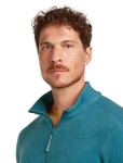 ICEBREAKER Mens 800 RF Class Pile LS Zip, Topaz (vzorek) velikost: M