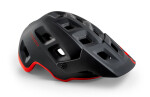Cyklistická helma MET Terranova černá/červená matná/lesklá cm)