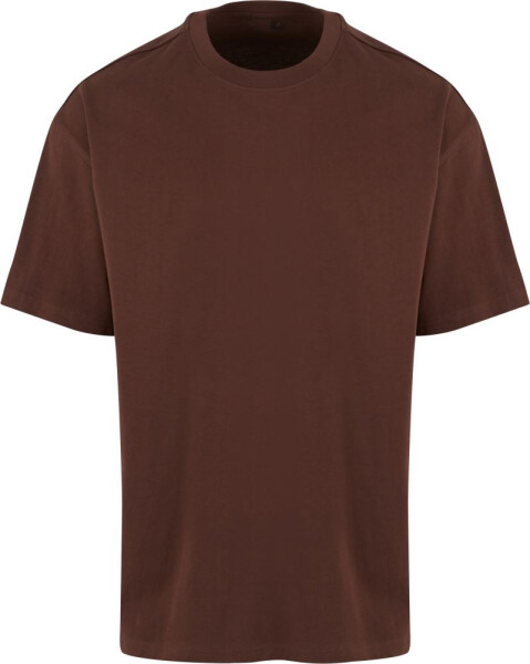 New Morning Studios NM 003 Unisex oversize tričko z těžké bavlny 57.0003 chocolate brown 4XL