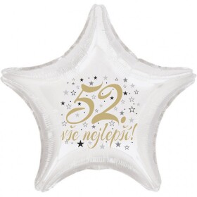 52. narozeniny balónek hvězda balonky.cz 52. narozeniny balónek hvězda balonky.cz