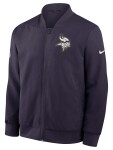 Nike Pánská bunda Minnesota Vikings NFL 2026 Rivalries Sideline Bomber Lila Velikost: L