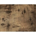 Set 2 ks stolků, MDF deska, dekor staré dřevo, kovová podnož, černý lak